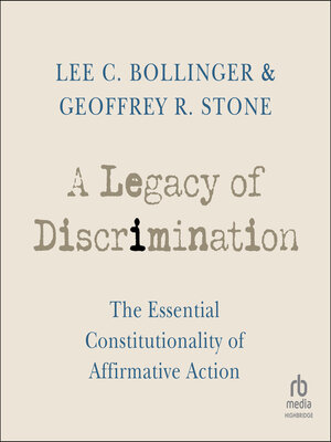 cover image of A Legacy of Discrimination
